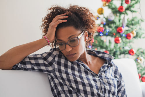 Here is a young woman struggling with social isolation. She could benefit from virtual counseling for her isolation and depression.